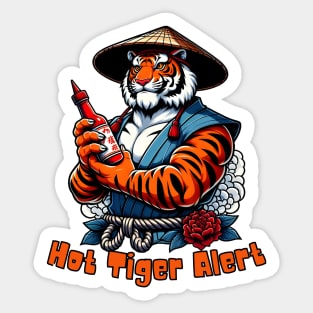 Hot sauce Bengal tiger Sticker